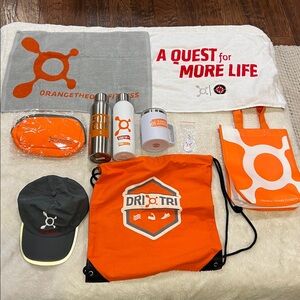 OTF Orange theory Lot Bag Towles Bottles Hat Fanny pack